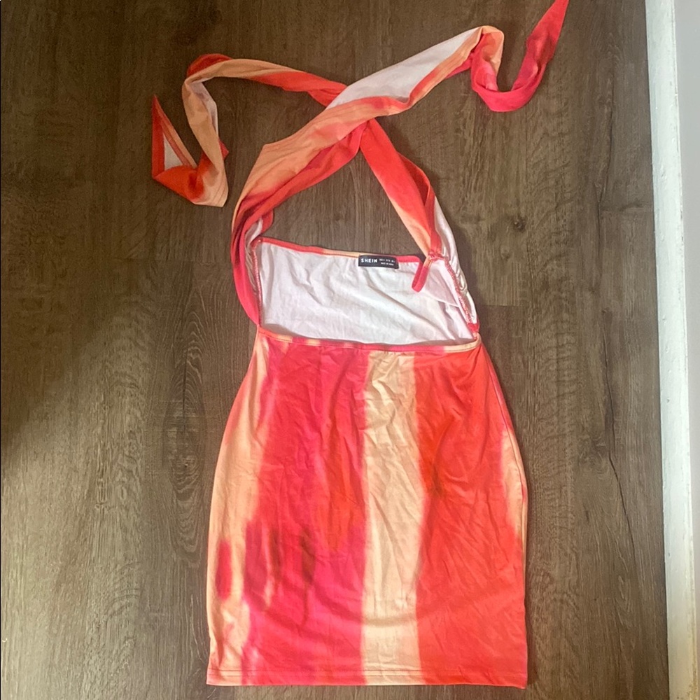 Vibrant Halter Dress